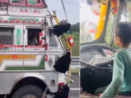 हाईवे पर छोटे बच्चे का ट्रक चलाते हुए Video वायरल, यूजर बोले- गिरफ्तार होना चाहिए ड्राइवर हाईवे पर छोटे बच्चे का ट्रक चलाते हुए Video वायरल, यूजर बोले- गिरफ्तार होना चाहिए ड्राइवर
