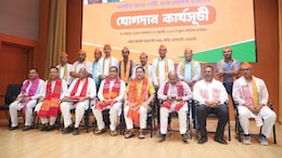 Ex-Leader Of Banned Militant Group, AAP, Congress Leaders Join BJP In Assam