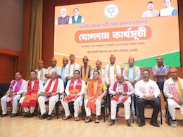 Ex-Leader Of Banned Militant Group, AAP, Congress Leaders Join BJP In Assam Ex-Leader Of Banned Militant Group, AAP, Congress Leaders Join BJP In Assam