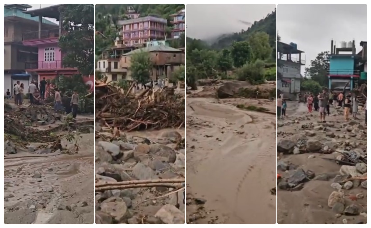 पहाड़ों में तबाही तो मैदानी इलाकों में तपिश, हिमाचल और उत्तराखंड समेत बारिश से कहां कितने बुरे हालात