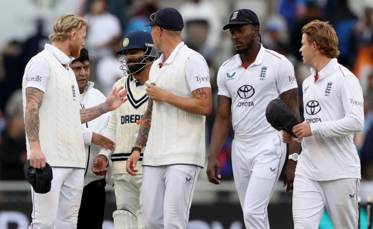 Stokes, Jadeja Engage In Tense Chat As 'Handshake' Row Hits 4th Test - Video