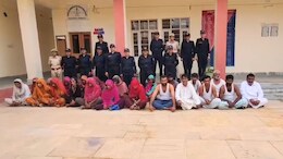 जैसलमेर&nbsp;छतरी विवाद मामले में पुलिस की बड़ी कार्रवाई, मुख्य आरोपी सहित 23 गिरफ्तार