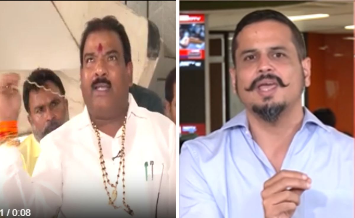 Watch: Sena 'Slapgate' MLA Walks Out Of NDTV Interview Over Tough Questions
