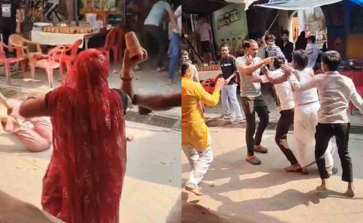 बरसाना बना 'पानीपत', जानिए क्यों छिड़ा कुल्हड़ युद्ध