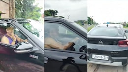 MS Dhoni Snapped Cruising In Citroen Basalt Dark Edition