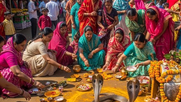Nag Panchami 2025: बत्तीस शिराळ्यात जिंवत नागाची पुजा होणार, 23 वर्षांनंतर मिळाली मोठी परवानगी Nag Panchami 2025: बत्तीस शिराळ्यात जिंवत नागाची पुजा होणार, 23 वर्षांनंतर मिळाली मोठी परवानगी