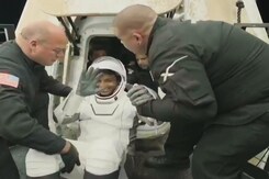 Shubhanshu Shukla Returns From Space As Dragon Splashes Down Off San Diego Shubhanshu Shukla Returns From Space As Dragon Splashes Down Off San Diego