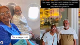 "What Their Sacrifices Built": Indian Techie's Vegas Trip With Parents Viral