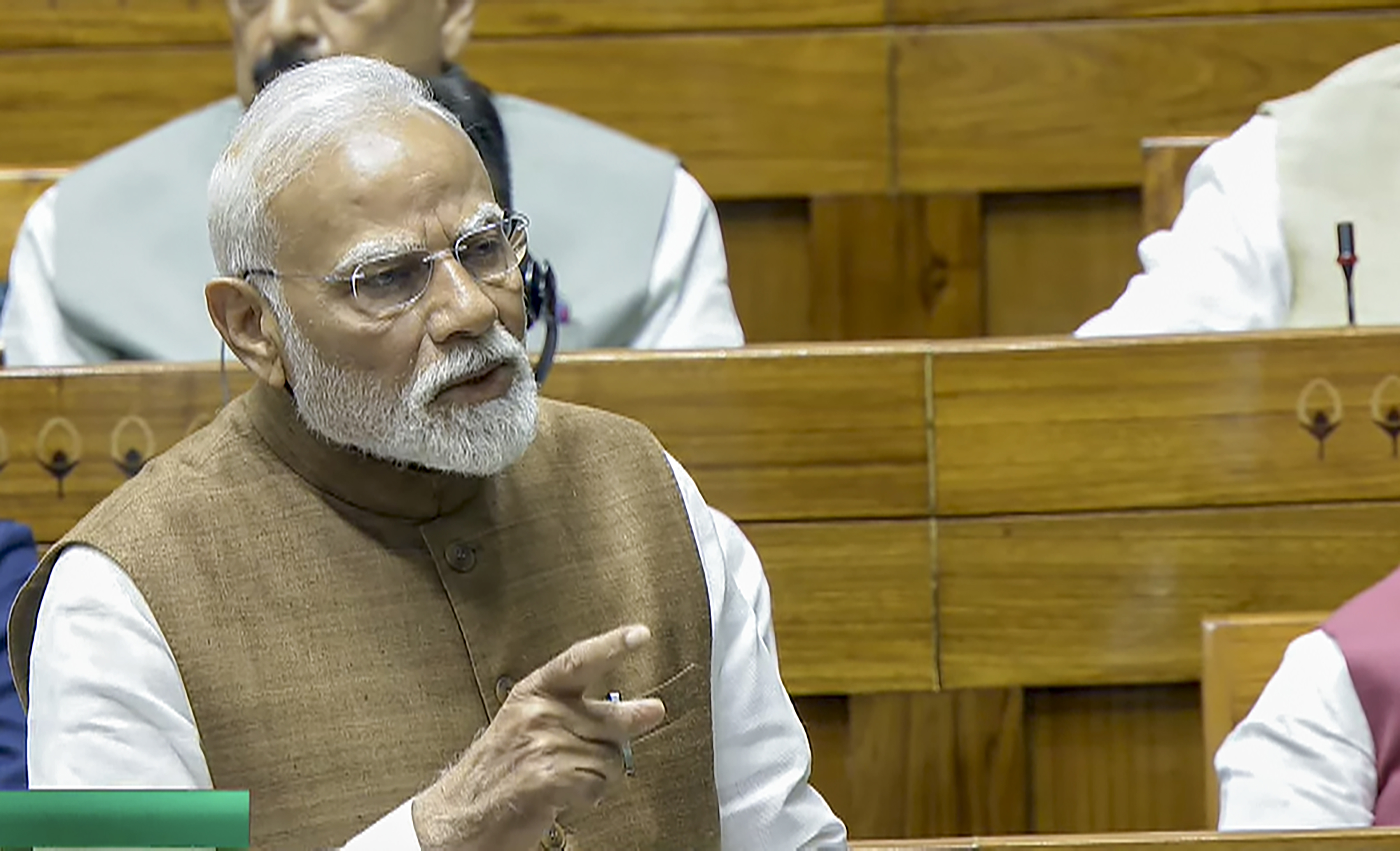 अमेरिकी उप राष्‍ट्रपति एक घंटे तक फोन करते रहे लेकिन मैं फोन नहीं उठा पाया... पीएम मोदी संसद में बोले
