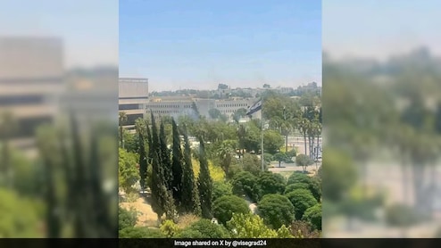 Israeli Strike Hits Syrian Regime's Military Headquarters In Damascus