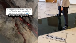 This Unique Bathroom Lets You "Pee On Two Continents" At The Same Time