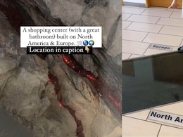 This Unique Bathroom Lets You "Pee On Two Continents" At The Same Time This Unique Bathroom Lets You "Pee On Two Continents" At The Same Time