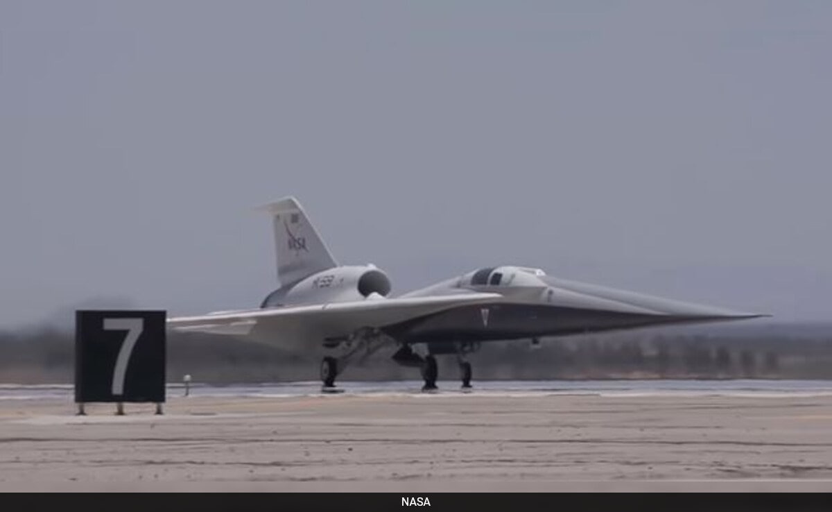Суперзвуковият самолет на НАСА X-59 може да ви отведе от Ню Йорк до Лондон в половината от времето 