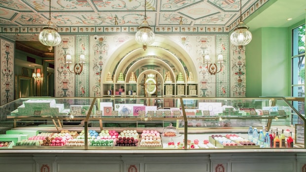 Laduree Rue Royale in Paris, France Laduree Rue Royale in Paris, France