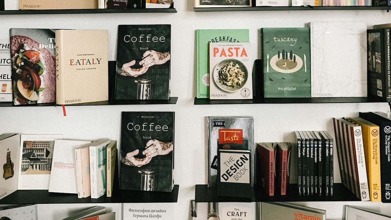 Smart shelves, big character: A bookcase that doubles as a personality statement