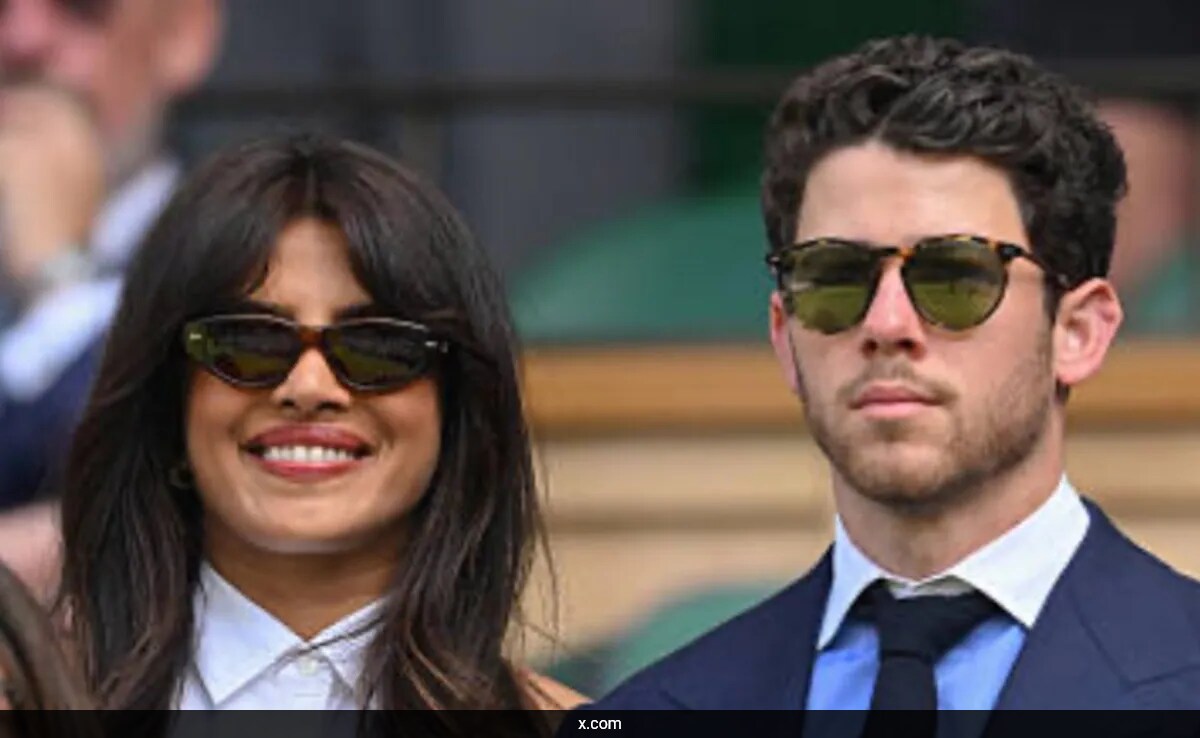 Priyanka Chopra and Nick Jonas Attend Wimbledon in Style