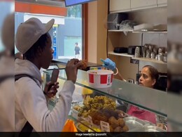 Outrage After African-British Man Eats Chicken Inside ISKCON's Vegetarian Restaurant In London Outrage After African-British Man Eats Chicken Inside ISKCON's Vegetarian Restaurant In London