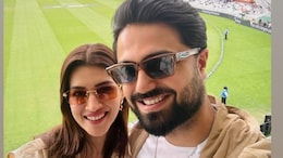 Kriti Sanon Twinning And Winning With Rumoured Boyfriend Kabir Bahia At Lord's Cricket Ground