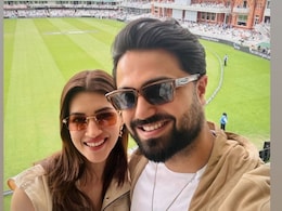 Kriti Sanon Twinning And Winning With Rumoured Boyfriend Kabir Bahia At Lord's Cricket Ground Kriti Sanon Twinning And Winning With Rumoured Boyfriend Kabir Bahia At Lord's Cricket Ground