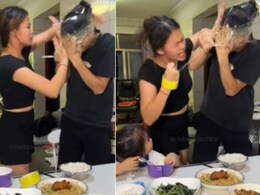 फोन से चिपका हुआ था पति, पत्नी ने सिखाया ऐसा सबक कि डर गया पूरा मर्द समाज, देखें वायरल Video फोन से चिपका हुआ था पति, पत्नी ने सिखाया ऐसा सबक कि डर गया पूरा मर्द समाज, देखें वायरल Video