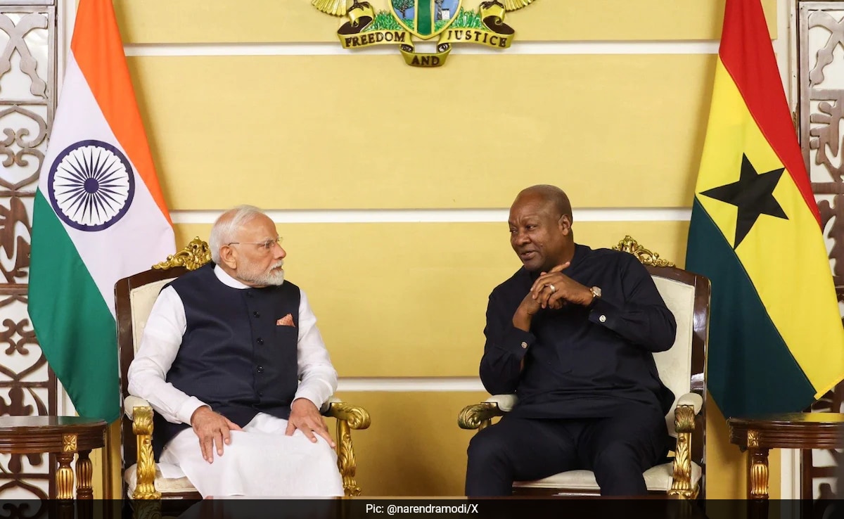 India, Ghana Sign 4 Pacts To Deepen Ties
