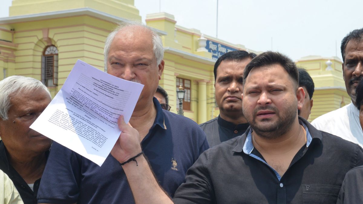 तेजस्वी यादव ने चुनाव बहिष्कार की बात दोहराई तो बीजेपी के नेता बोले- हार के डर से...