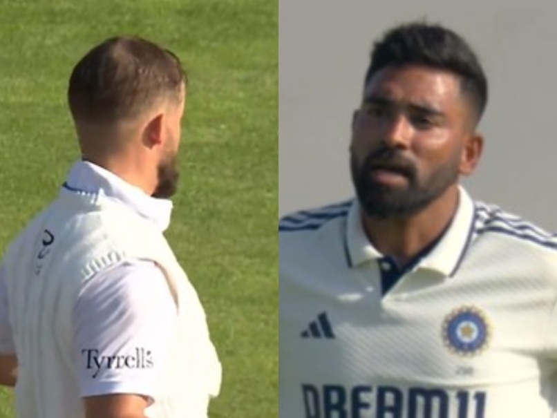 Frustrated Siraj In Heated Exchange With England Star During Manchester Test