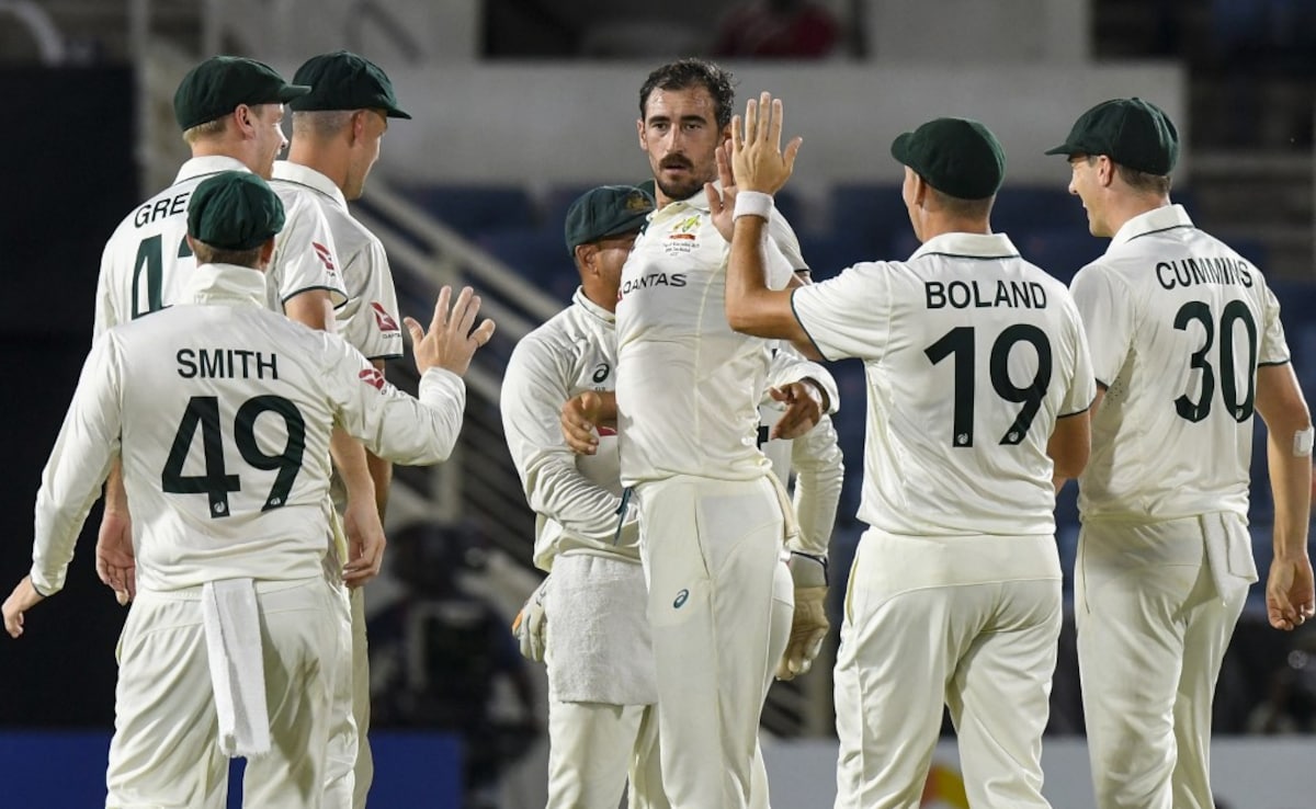 Australia Reach 225 With West Indies 16/1 At Stumps On Day 1 Of Third Test