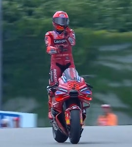 6-Time Moto GP Champion Marc Marquez Pulls Off Viral Aura Farming Celebration - Watch