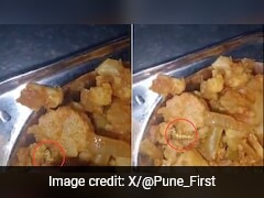 Worm Found In Food At Pune University's Canteen, Students Demand Strict Action