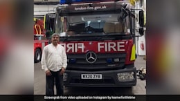 Watch: Delhi Firefighter Visits UK Fire Station, Internet Calls It "Wholesome"