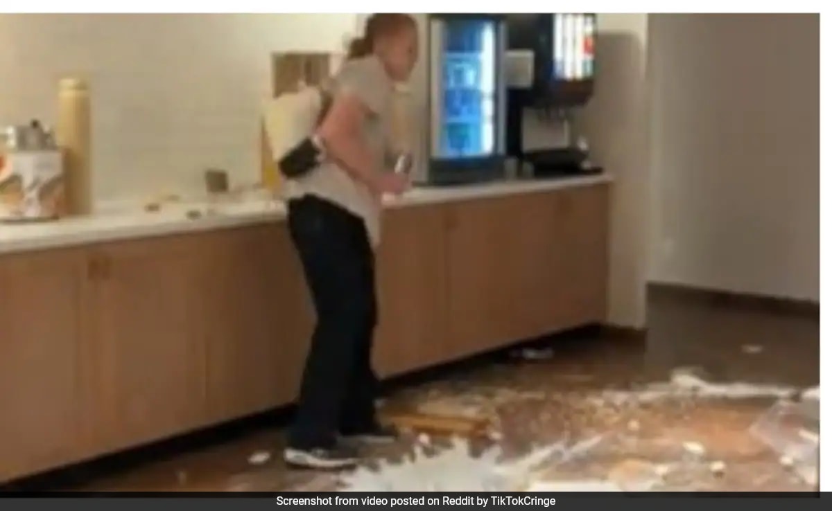 драматична сцена разгърната в хотел Marriott от висок клас в