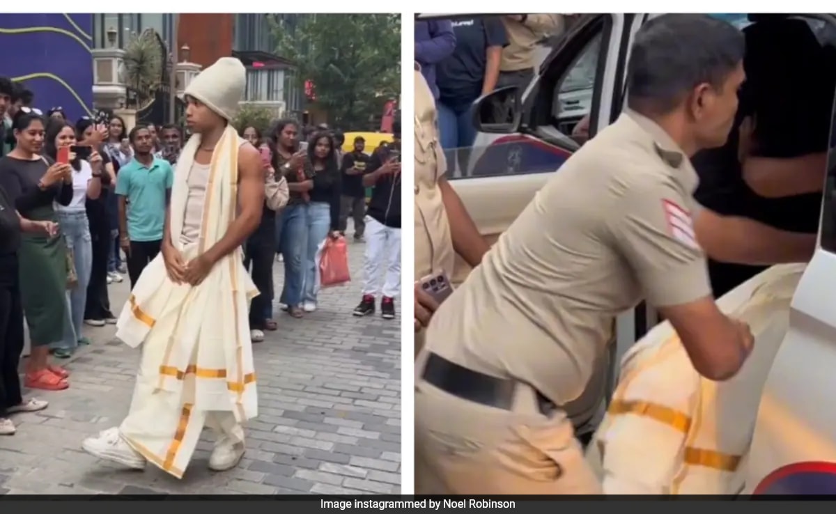 немският Tiktoker Ноел Робинсън известен със своите улични видеоклипове за