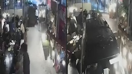 Video: Man Allegedly Had Liquor At Lucknow Restaurant. Then Crashed SUV Into It
