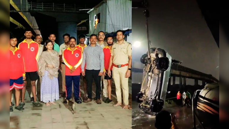 Navi Mumbai : गुगल मॅप फॉलो करताना कार थेट खाडीत; सागरी पोलिसांच्या सतर्कतेमुळे महिला थोडक्यात बचावली