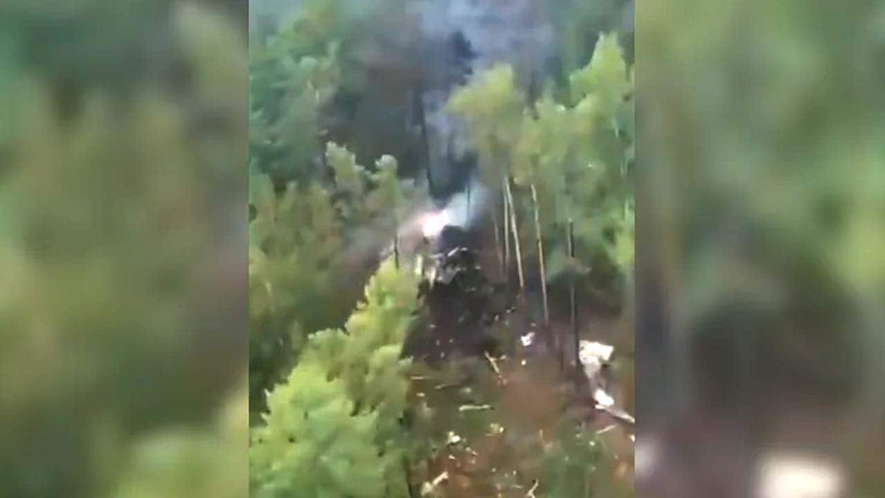 Video Shows Wreckage Of Crashed Russian Plane, All 43 On Board Dead