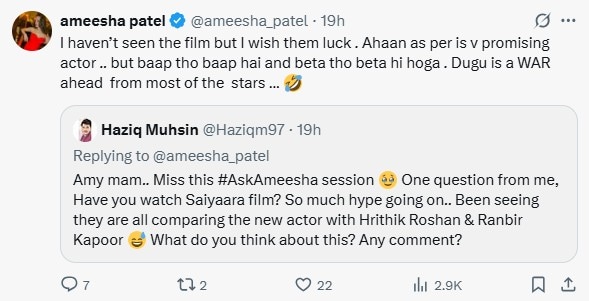 X/Ameesha Patel X/Ameesha Patel