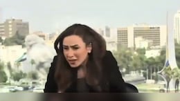 Video: Anchor Runs Mid Telecast As Israel Bombs Syria's State TV