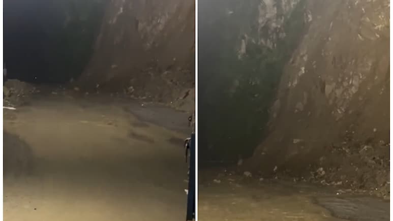 हिमाचल में फिर भारी बारिश, लैंडस्लाइड से चंडीगढ़ मनाली हाईवे बंद, IMD ने जारी किया अलर्ट हिमाचल में फिर भारी बारिश, लैंडस्लाइड से चंडीगढ़ मनाली हाईवे बंद, IMD ने जारी किया अलर्ट