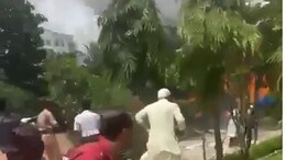 Video: Raging Flames, Panicked Students - Aftermath Of Dhaka Jet Crash
