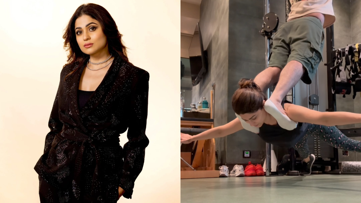 Level Up Your Fitness Game With Shamita Shetty's Partner Workout Routine