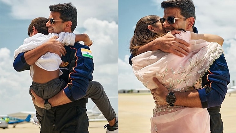 'Holding Them Felt Like Home': Shubhanshu Shukla Meets Family After 18 Days In Space