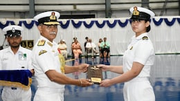 'Wings Of Gold' For Sub Lt Astha Poonia, 1st Woman Fighter Pilot In Navy: 5 Points