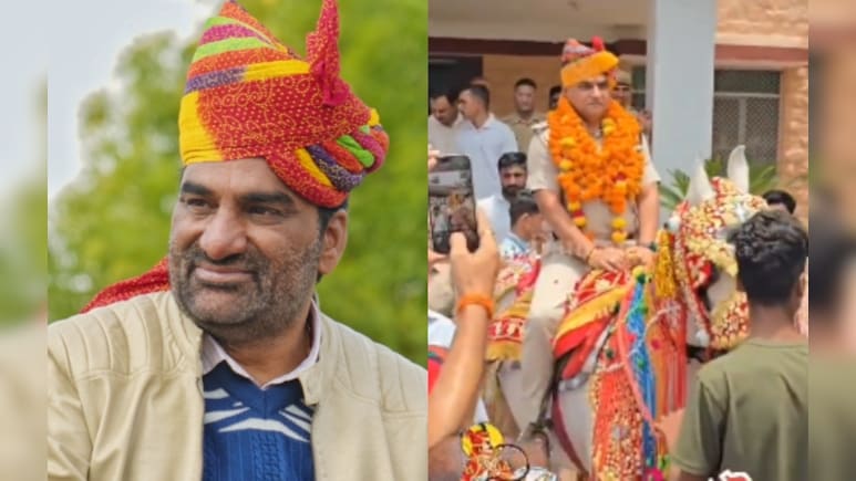 Rajasthan: 'SP की विदाई में ठुमके लगाने वाले तस्कर और हिस्ट्रीशीटर थे' नागौर SP की विदाई कार्यक्रम पर बोले बेनीवाल Rajasthan: 'SP की विदाई में ठुमके लगाने वाले तस्कर और हिस्ट्रीशीटर थे' नागौर SP की विदाई कार्यक्रम पर बोले बेनीवाल