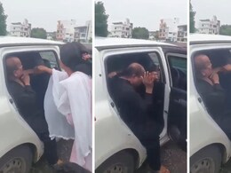 Akola : ब्लॅकमेलिंग, पैशांची मागणी आणि...संभाजी ब्रिगेडच्या माजी प्रदेश कार्याध्यक्षाला महिलेकडून चोप, Video