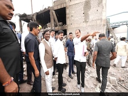 Company Executives Missing As Revanth Reddy Visits Telangana Factory Blast Site Company Executives Missing As Revanth Reddy Visits Telangana Factory Blast Site