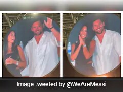 Messi Appears On 'Kiss Cam' At Coldplay Concert With Wife: "Nothing To Hide"