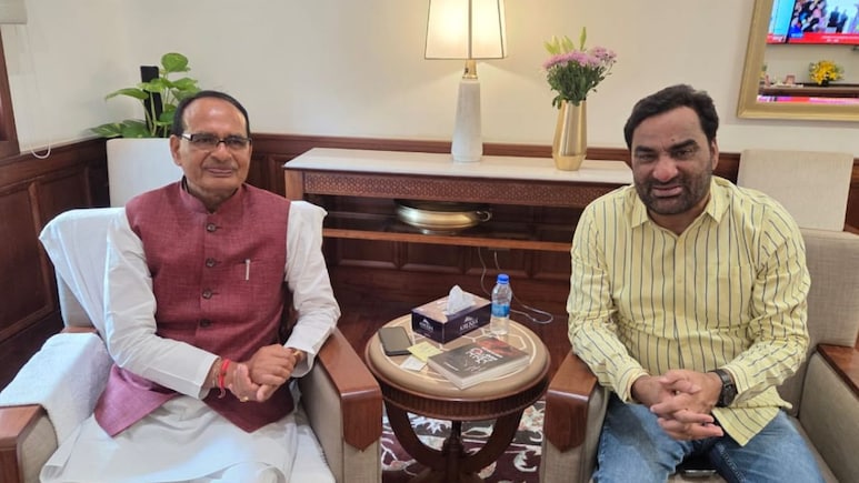 हनुमान बेनीवाल ने की शिवराज सिंह से मुलाकात, रख दी MSP वाले कानून बनाने की मांग