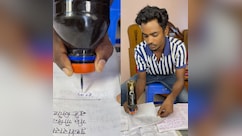 शख्स ने बनाया अनोखा पेन, यूजर बोले- 7 पीढ़ी तक लिखेंगे बच्चे, वायरल हुआ वीडियो
