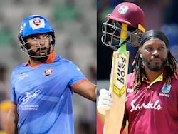 India Champions vs West Indies Champions, WCL 2025 LIVE Score: Dwayne Bravo Brings Out &#039;Champion&#039; Dance, Scalps Suresh Raina&#039;s Wicket; Yuvraj Singh Enters